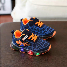 Load image into Gallery viewer, Cartoon Fashion Spider man Kids Shoes