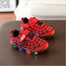 Load image into Gallery viewer, Cartoon Fashion Spider man Kids Shoes