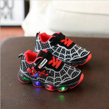 Load image into Gallery viewer, Cartoon Fashion Spider man Kids Shoes